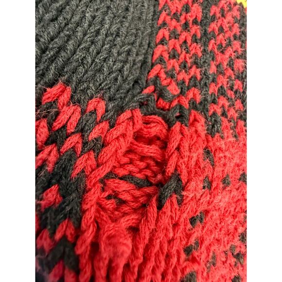 Vintage Grandma Cottage Core Plaid Floral Valentine Sweater Gucci Vibes - Picture 10 of 10